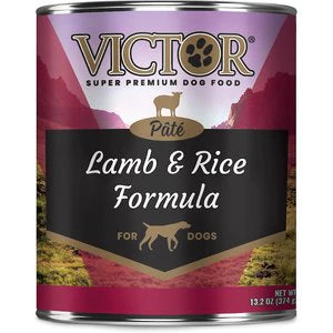 Victor Lamb & Rice Formula Tin Meat (12) Case