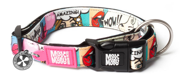 Max and Molly Dog Collar Missy Pop (Comes with QR Code) large