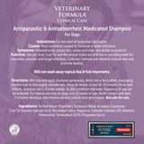 Veterinary Formula Antiparasitic & Antiseborrheic Medicated Shampoo