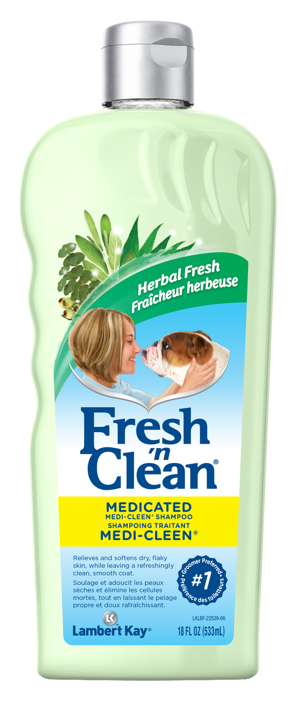 Fresh & Clean Medicated Shampoo (Herbal Fresh Scent)