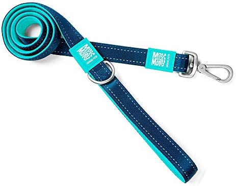 Max and Molly Multi function leash Matrix Sky Blue (large)