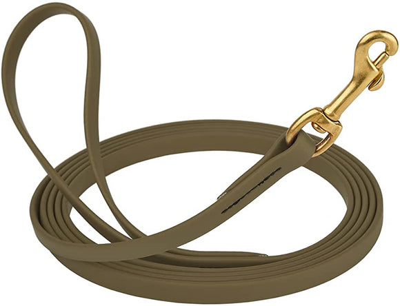 Viper Biothane Dog Leash Coyote Brown Colour Only (L 10' x W 1/2