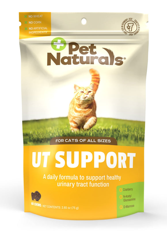 Pet Naturals UT Support For Cats (60 Chewable tablets)