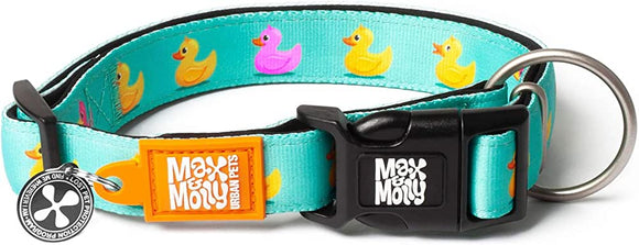 Max and Molly Dog Collar Ducklings (Comes with QR Code) Large