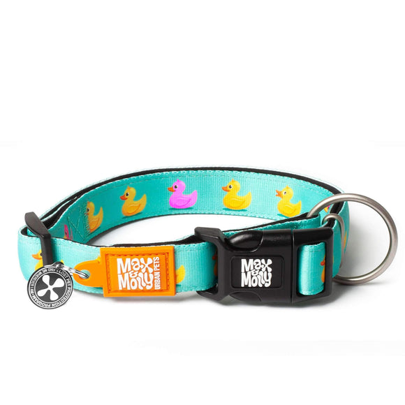 Max and Molly Dog Collar Ducklings (Comes with QR Code) Small