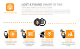 Max and Molly Dog Collar Ducklings (Comes with QR Code) Small