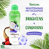 Tropiclean Whitening Pet Shampoo 20oz