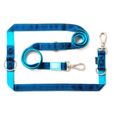 Max and Molly Multi function leash Matrix Sky Blue (large)