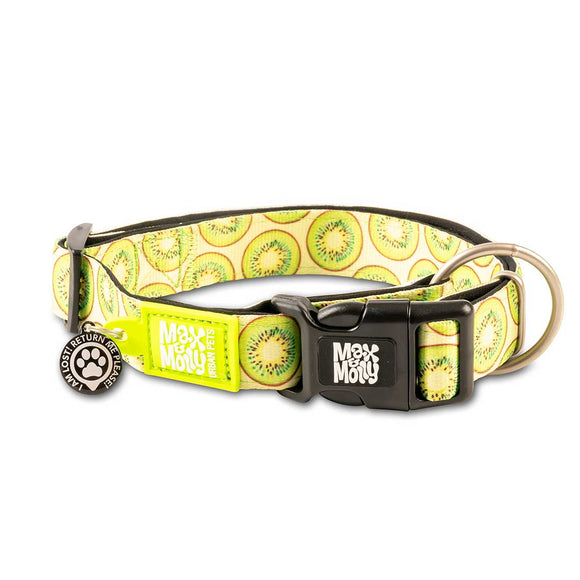 Max And Molly Dog Collar KIwi (Comes with QR Code) Large