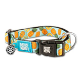 Max and Molly Dog Collar Sweet Pineapple (Comes with QR Code) Small