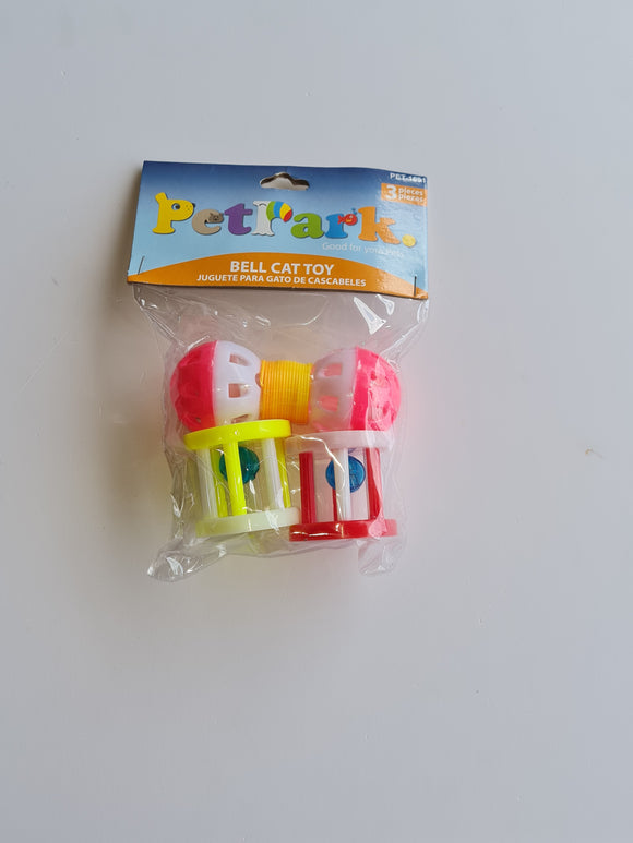 Pet park bell cat toy