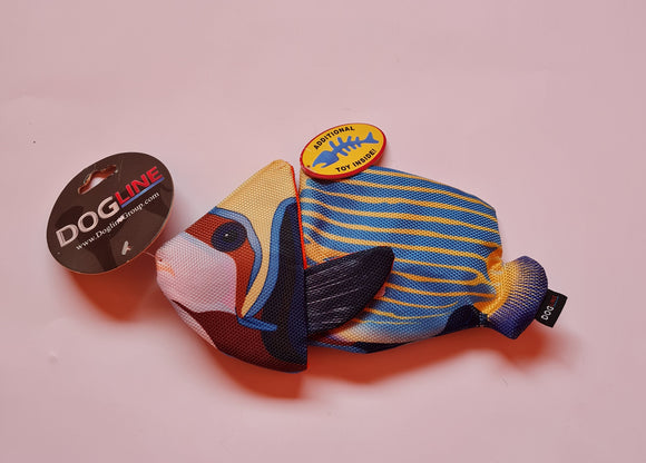 Dog line Crinkle Emperor Angelfish toy