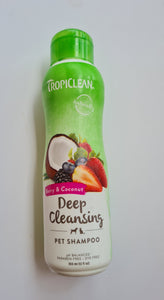 Tropiclean Deep Cleansing Pet Shampoo 12oz