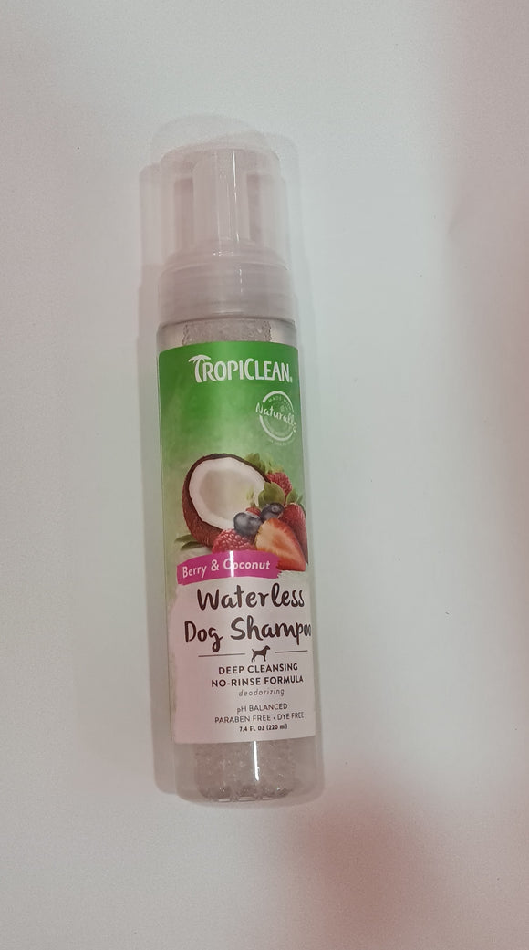 Tropiclean Waterless Dog Shampoo