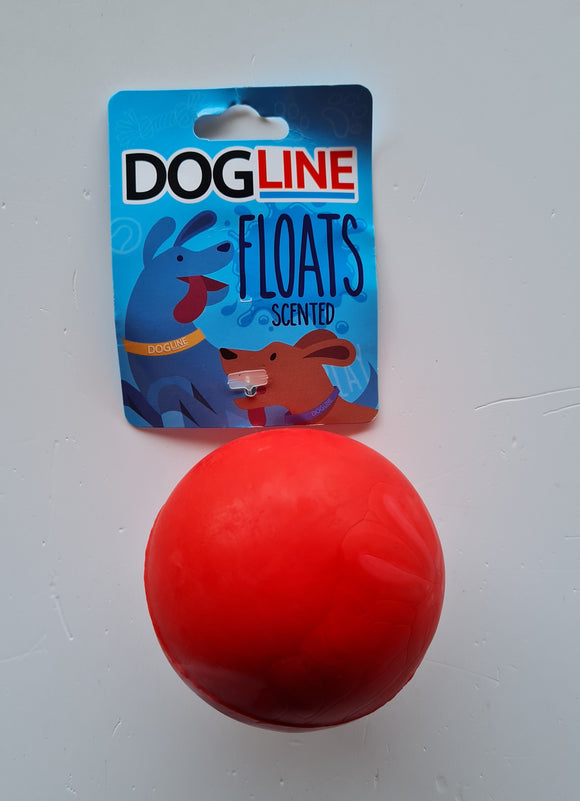 Dog Line Rubber Ball