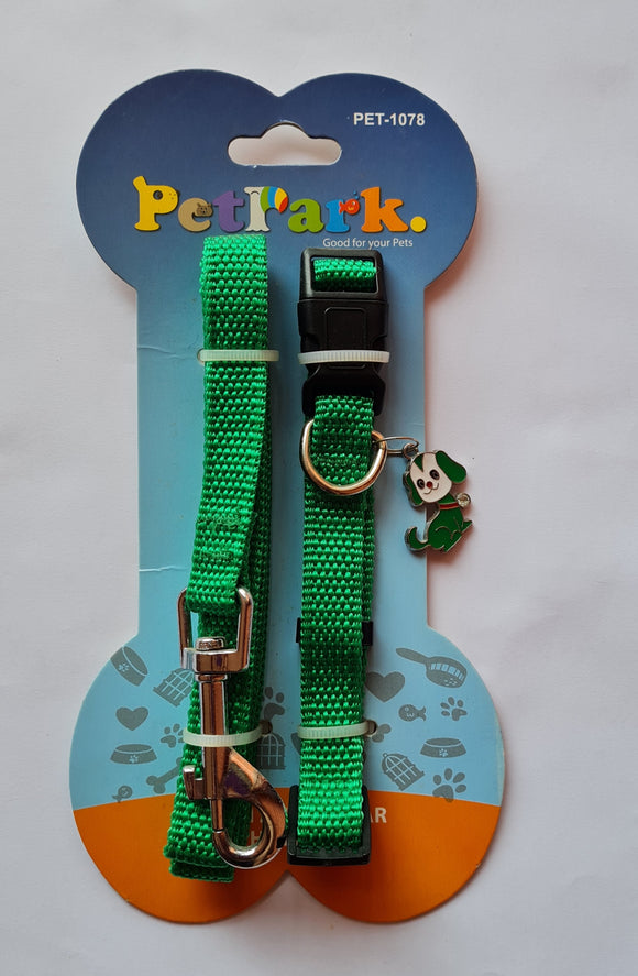 Pet Park Leash And Collar