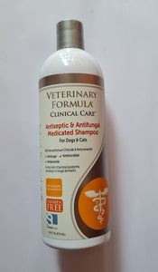 Veterinary Formula Antiseptic & Antifungal Medicated Shampoo