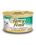 Fancy Feast® Cod, Sole and Shrimp Classic Pate (case)