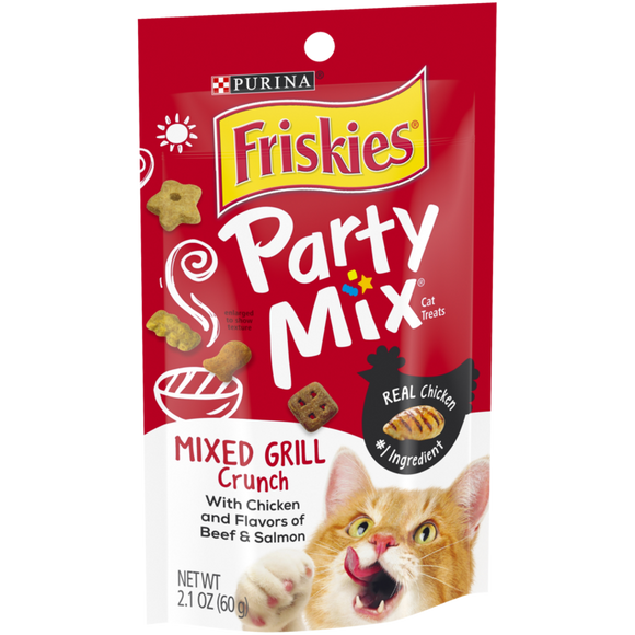 Friskies® Snacks Party Mix Mixed Grill Crunch (case)