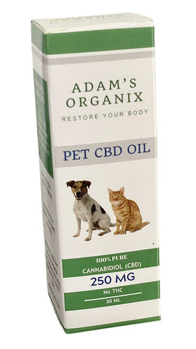 Adam's Organix Pet CBD Oil 250mg