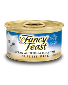 Fancy Feast® Ocean whitefish and tuna Classic Pate (case)