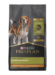 Pro Plan® Adult Weight Management Chicken & Rice Formula Dry Dog Food (Bale)