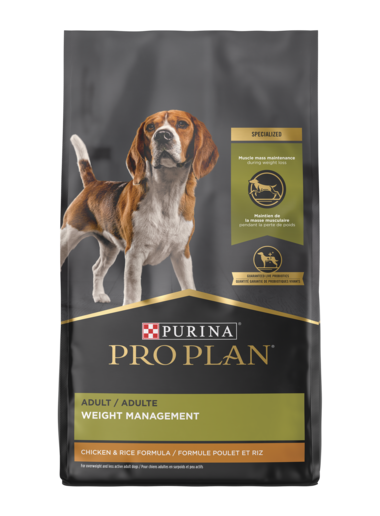 Pro Plan® Adult Weight Management Chicken & Rice Formula Dry Dog Food (Bale)