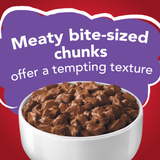 Friskies® Meaty Bits With Beef in Gravy Wet Cat Food (24) Case