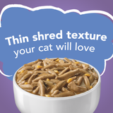 Friskies® Shreds Turkey & Cheese Dinner in Gravy wet food (24) Case