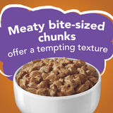 Friskies® Meaty Bits Chicken Dinner in Gravy Wet Cat Food (24) Case