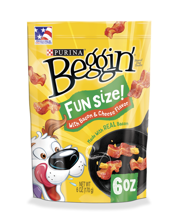 Beggin strip Fun size bacon and cheese (6) Case