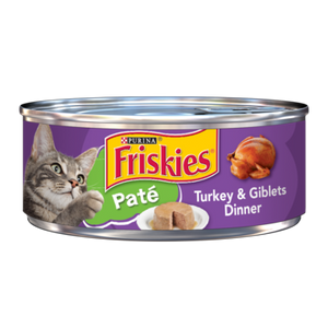 Friskies® Paté Turkey & Giblets Dinner Wet Cat Food (24) Case