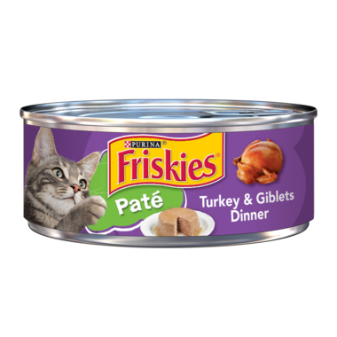 Friskies® Paté Turkey & Giblets Dinner Wet Cat Food (24) Case