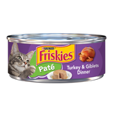 Friskies® Paté Turkey & Giblets Dinner Wet Cat Food (24) Case