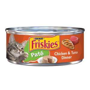 Friskies® Paté Chicken & Tuna Dinner Wet Cat Food (24) Case