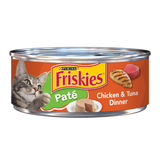 Friskies® Paté Chicken & Tuna Dinner Wet Cat Food (24) Case