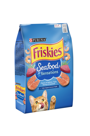 Friskies® Dry Cat Food, Seafood Sensations