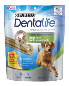 Purina® Dentalife® Daily Oral Care Chew Treats for Large Dogs