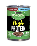 Purina® Dog Chow® Wet Food Hight Protein Classic Ground Wet Dog Food with beef