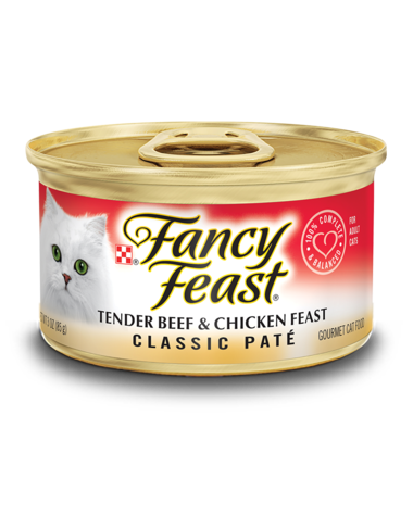 Fancy Feast® Tender Beef and Chicken Feast Classic Pate (case)