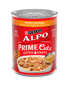 ALPO® Prime Cuts® Chicken & Wholesome Veggie Accents