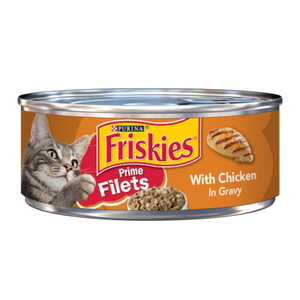 Friskies® Prime Filets With Chicken in Gravy Wet Cat Food (24) Case