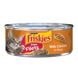 Friskies® Prime Filets With Chicken in Gravy Wet Cat Food (24) Case